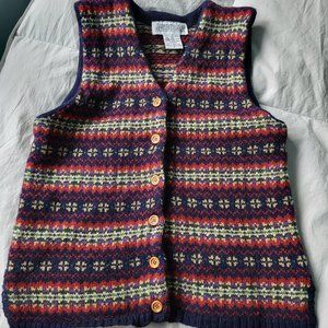 Jacob Jr. Virgin wool sweater vest